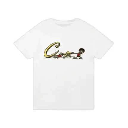 Corteiz Chainsaw T-Shirt White