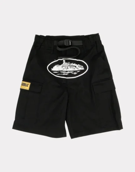 Corteiz Guerillaz 2023* Cargo shorts Schwarz