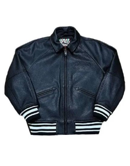 Corteiz Leather Jacket