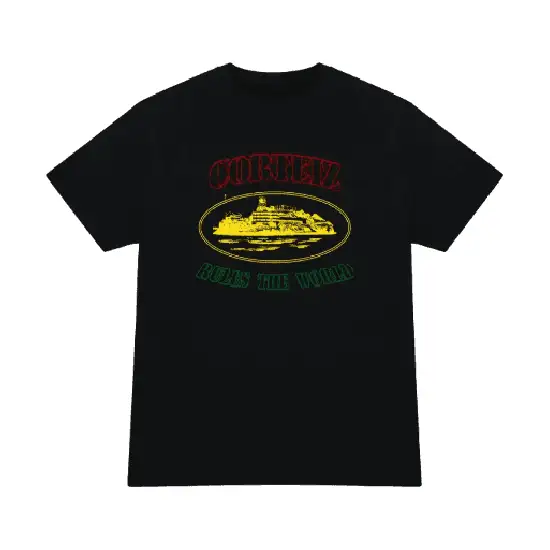 Corteiz OG Carni Alcatraz T-Shirt Black Corteiz OG Carni Alcatraz T-Shirt Black