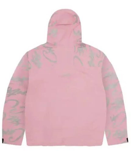 Corteiz Elitework Waterproof Shell Jacket Pink