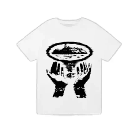 Corteiz Vortex Hands T-Shirt White